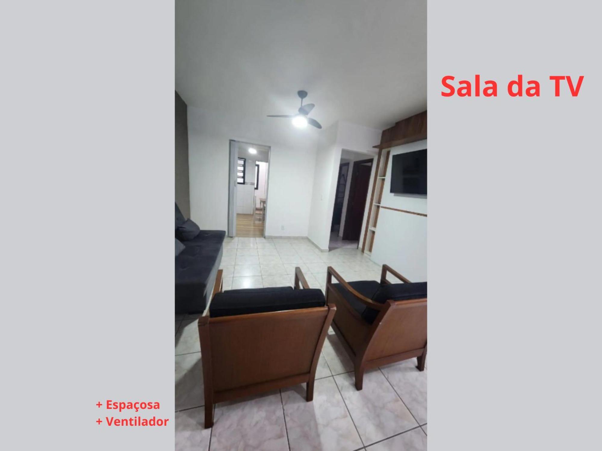 Canto Do Forte -Praia Grande-Espacoso-95Mts Apartment Exterior photo